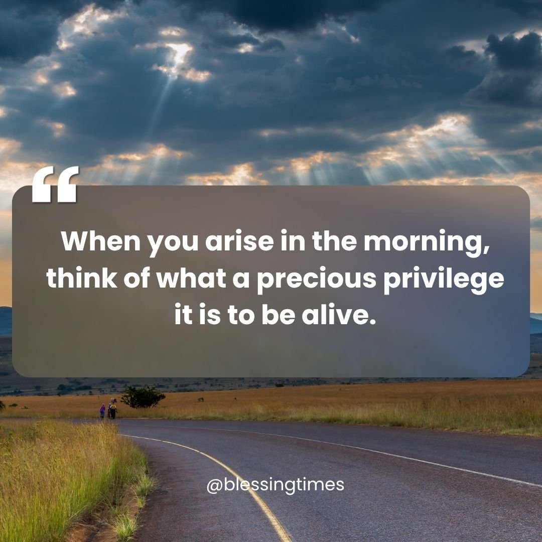 Sunday morning blessing about the gift of life