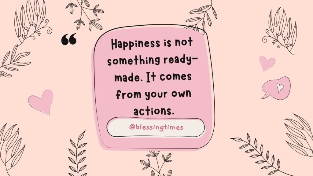 Monday happiness quote about creating your own joy
