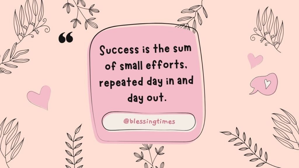 Monday motivation quote for success through consistency