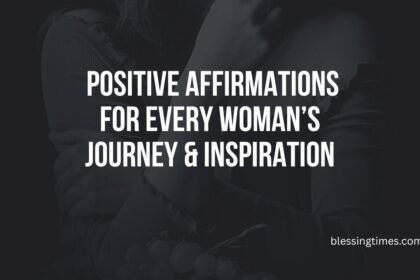 Positive Affirmations for women