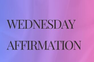 wednesday affirmation