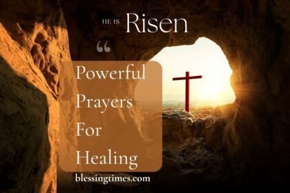 Powerful Prayers For Healing