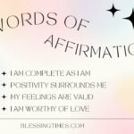 words of affirmation