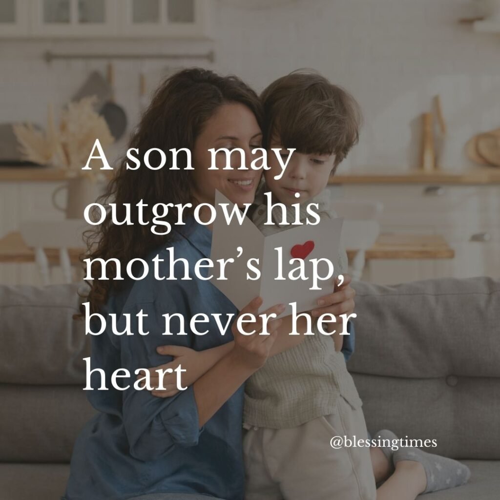 A mother's loving birthday message calling her son life's greatest gift and joy.