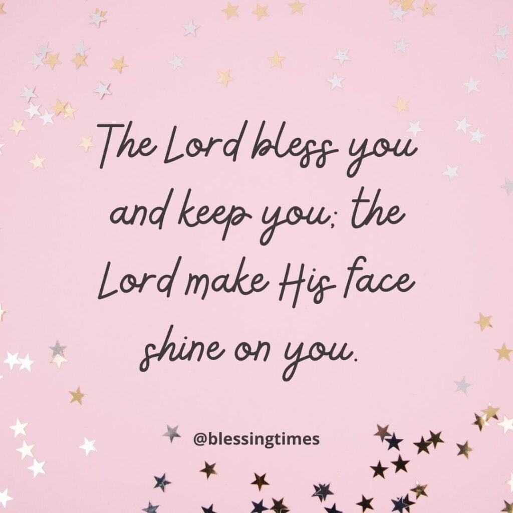 Bible birthday blessing quote for a special day