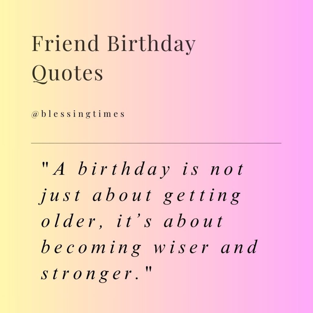 Birthday wisdom quote