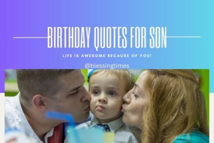 A father and son playing together with the quote "Life is awesome because of you" for a son's birthday.