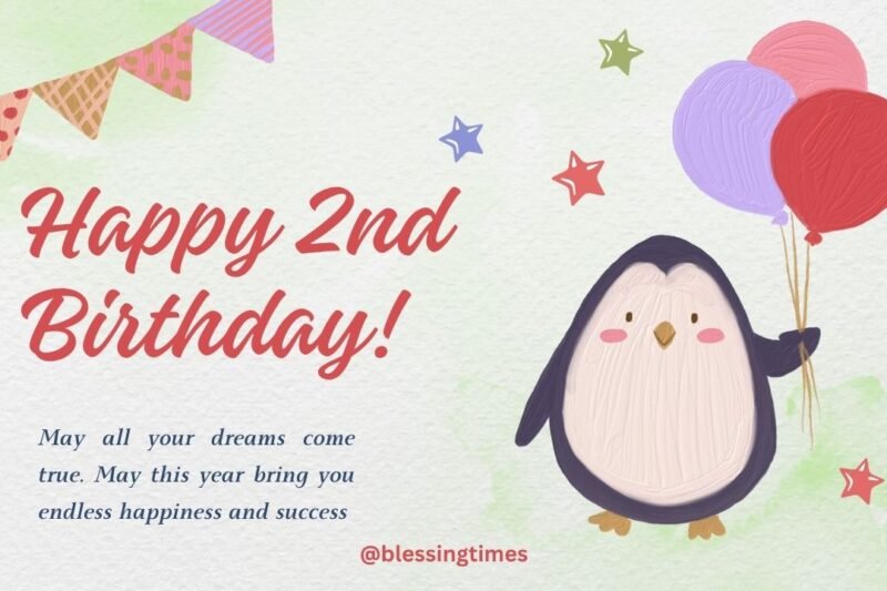 45+ Happy 2nd Birthday Wishes for Your Little Star