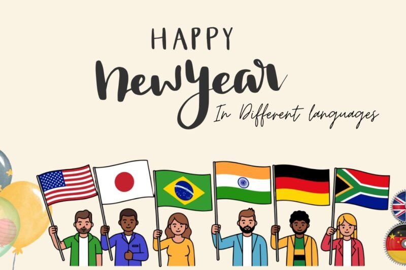 How to wish Happy New Year In Different languages