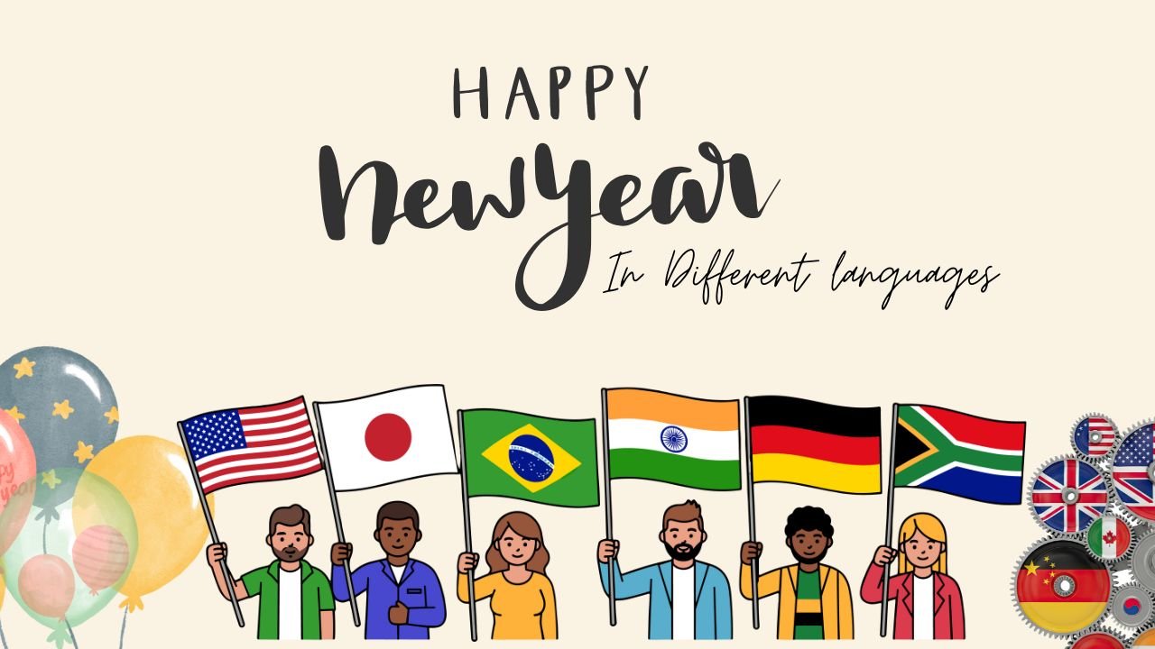 How to wish Happy New Year In Different languages