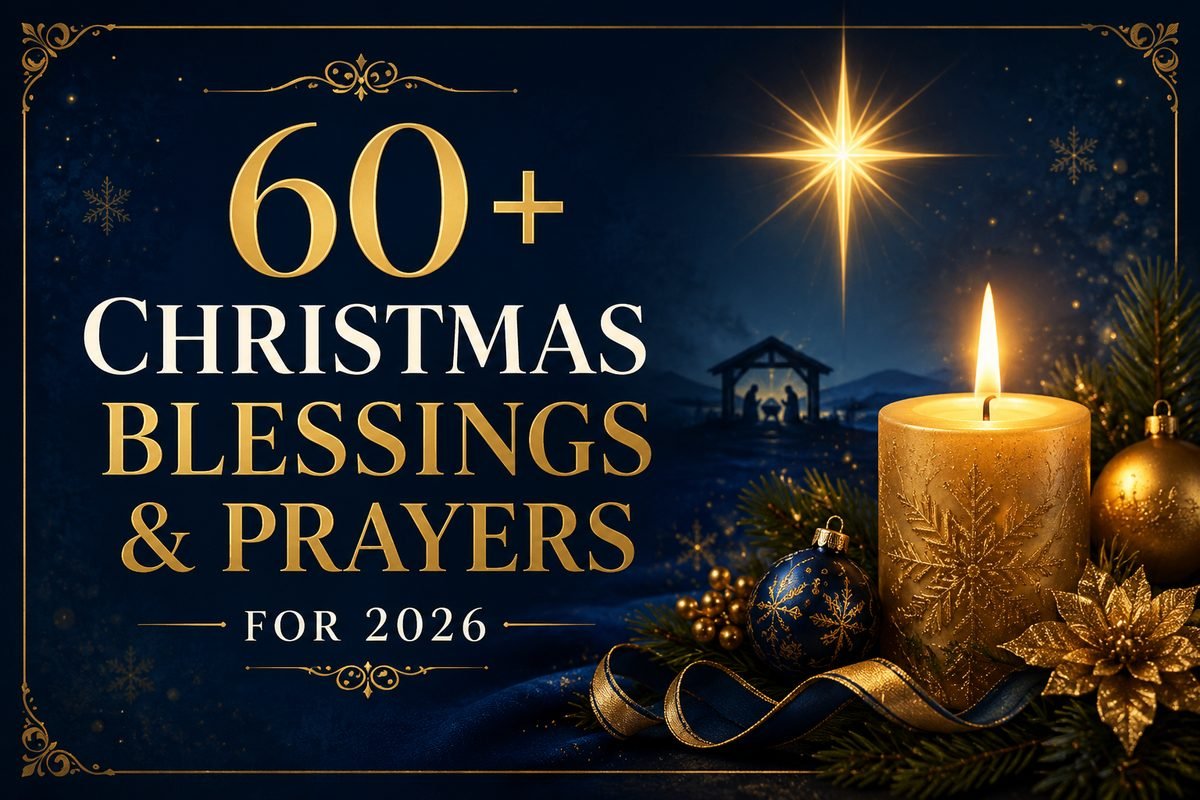 60+ Christmas blessings and prayers for 2026